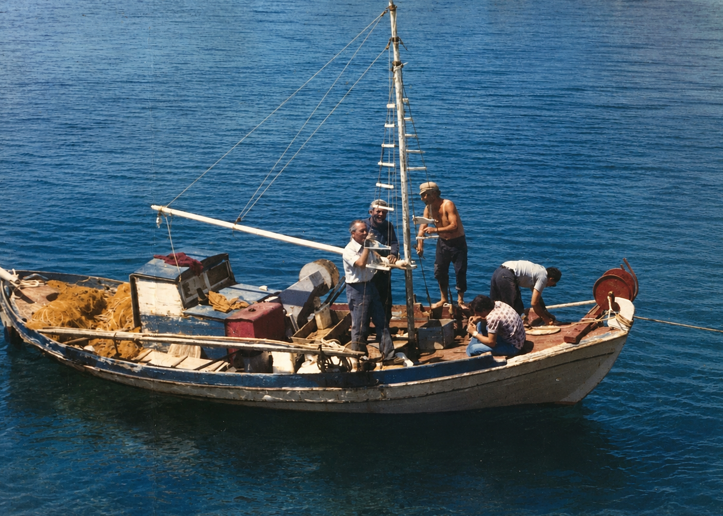 The luxury vessel of Captain Vasilis